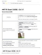 mkt111 ch9 Flashcards 